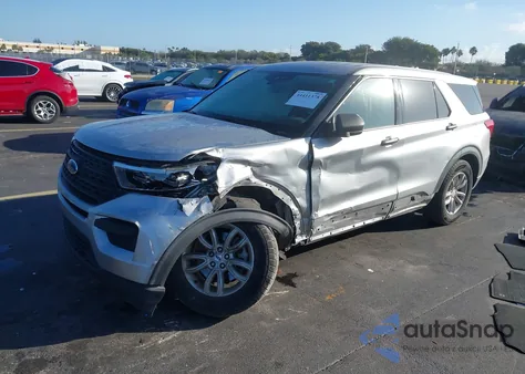 2021 Ford Explorer z USA, uszkodzony, nr VIN 1FMSK7BH6MGA27629